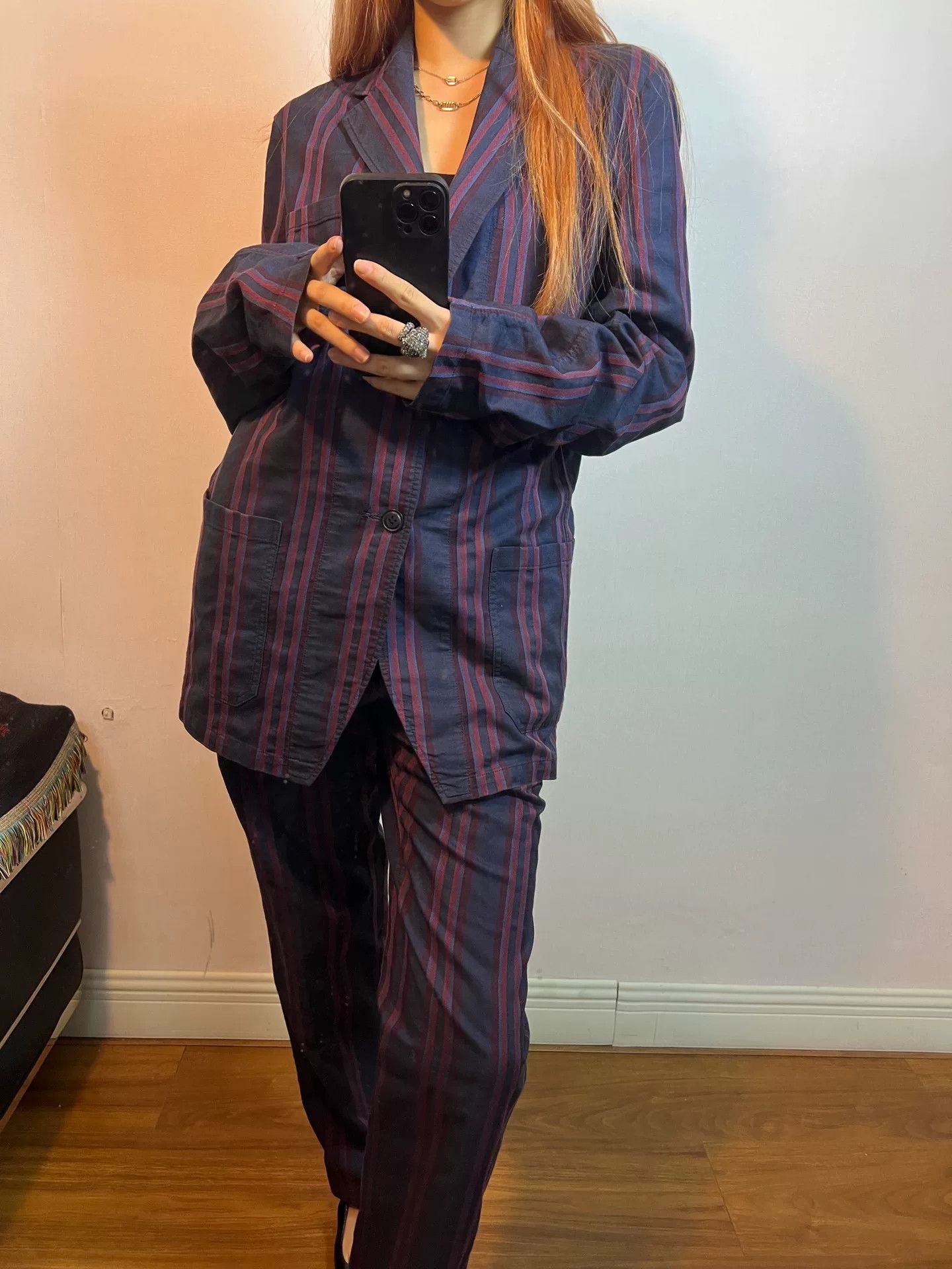 Dries Van Noten Dries Van Noten Striped Suit Set Size US 30 / EU 46 - 7 Thumbnail