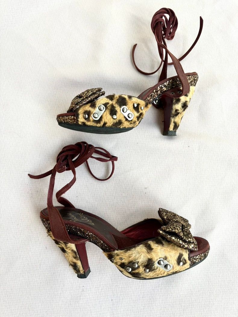 Vivienne Westwood Vivienne Westwood Leopard Studded Heels Size US 8 / EU 41 - 5 Thumbnail