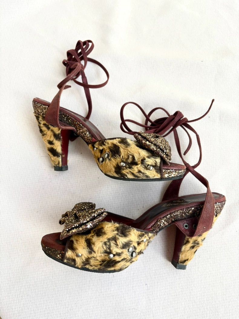Vivienne Westwood Vivienne Westwood Leopard Studded Heels Size US 8 / EU 41 - 6 Thumbnail