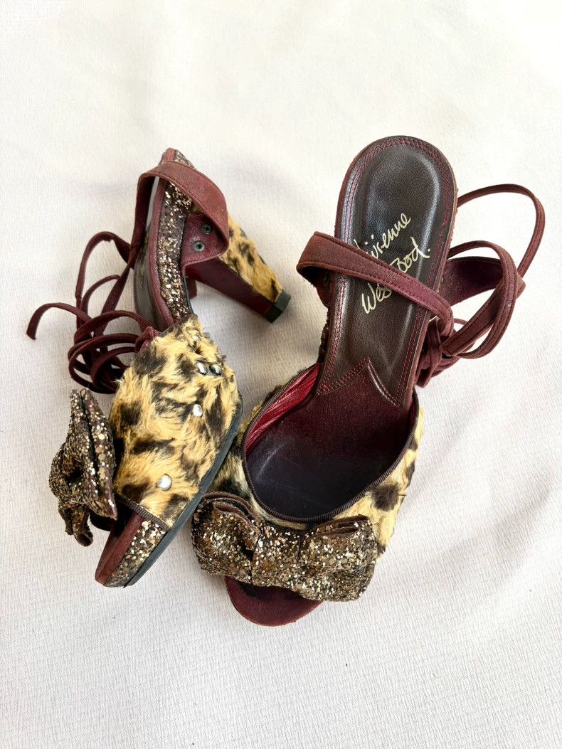 Vivienne Westwood Vivienne Westwood Leopard Studded Heels Size US 8 / EU 41 - 2 Thumbnail