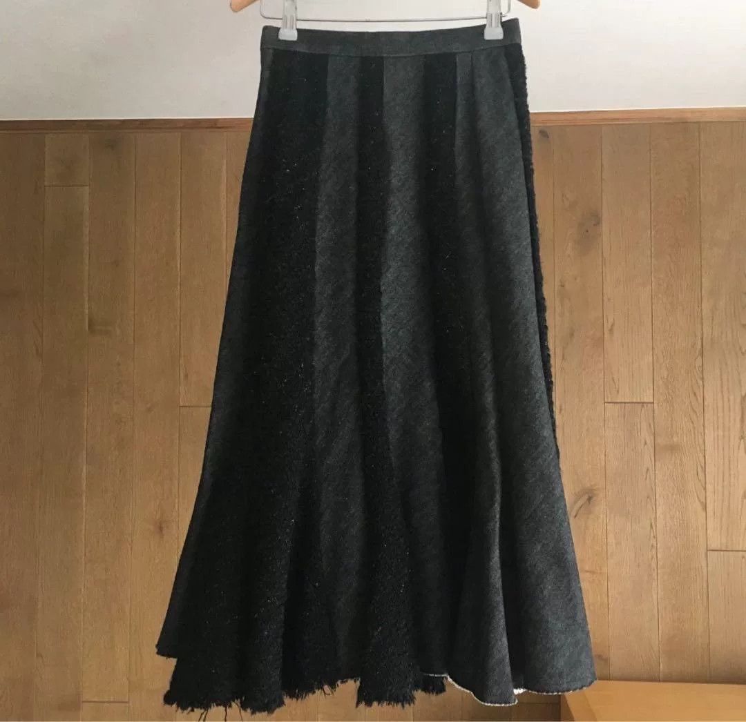 Junya Watanabe junya watanabe ad2001 black skirt Size US 26 / EU 42 - 4 Thumbnail