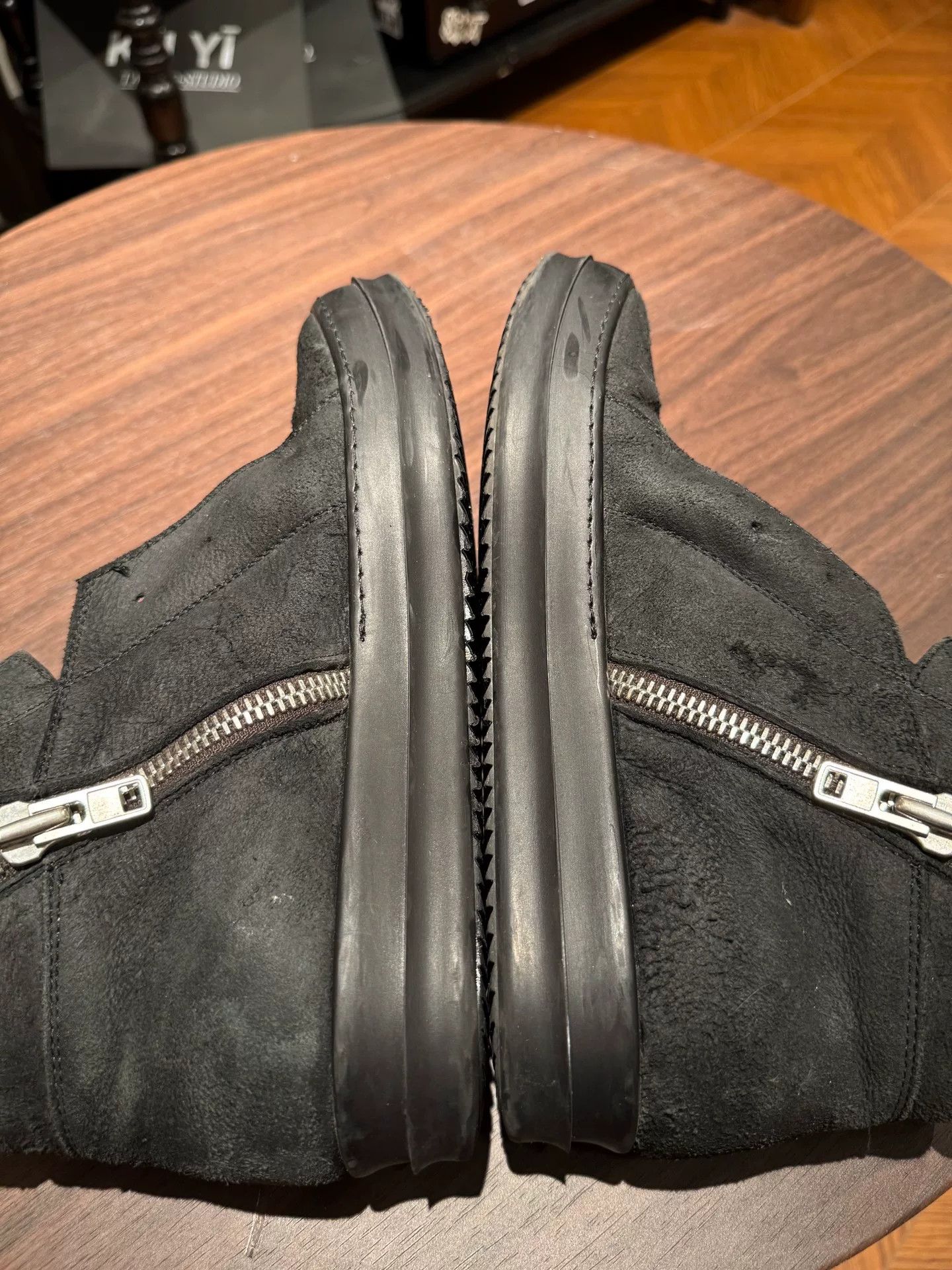 Rick Owens Rick Owens Island Dunk Zip Boots Size US 10.5 / EU 43-44 - 4 Thumbnail