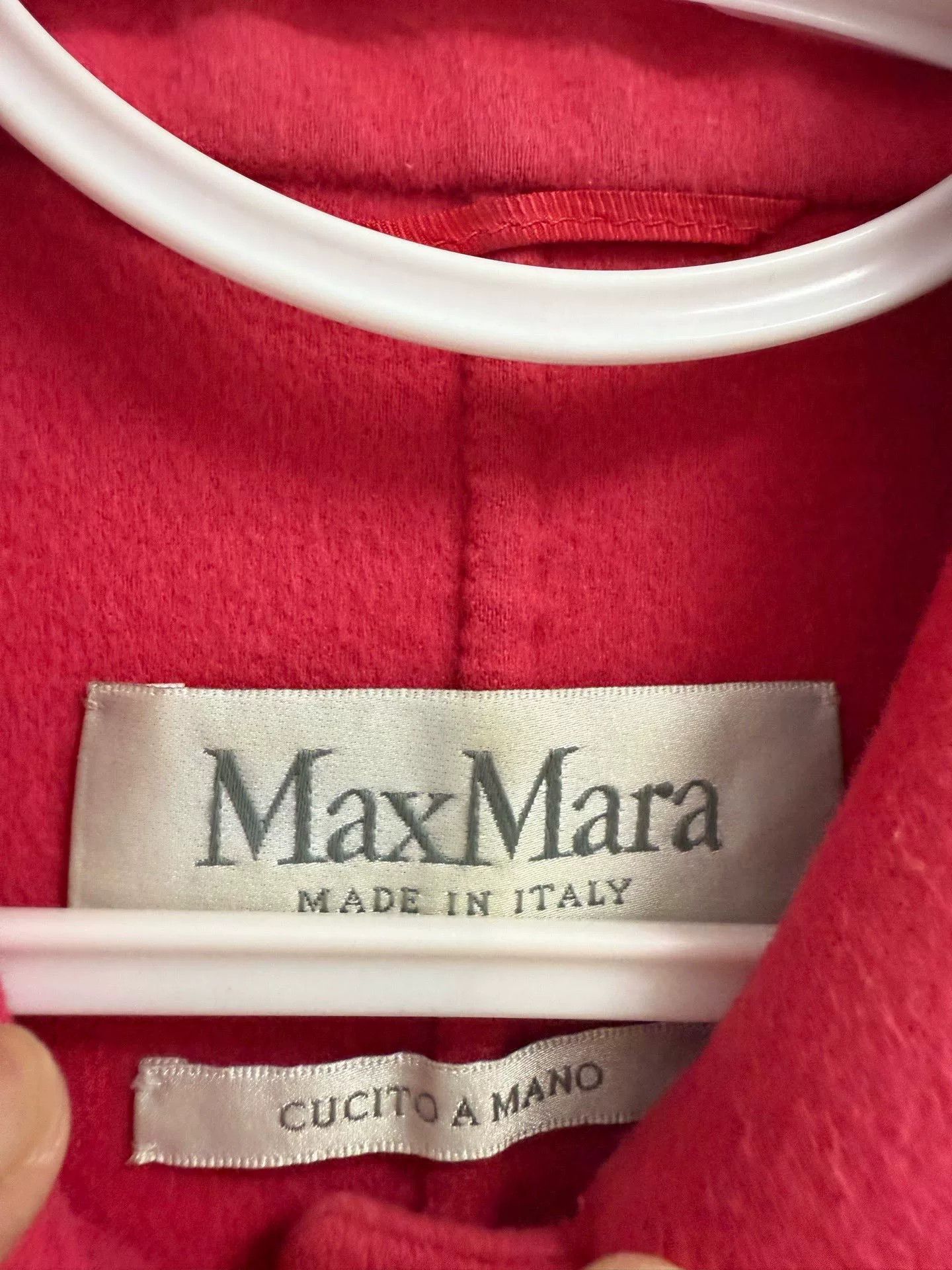 Max Mara Max Mara Red Short Coat Size 38 Size US S / EU 44-46 / 1 - 3 Thumbnail