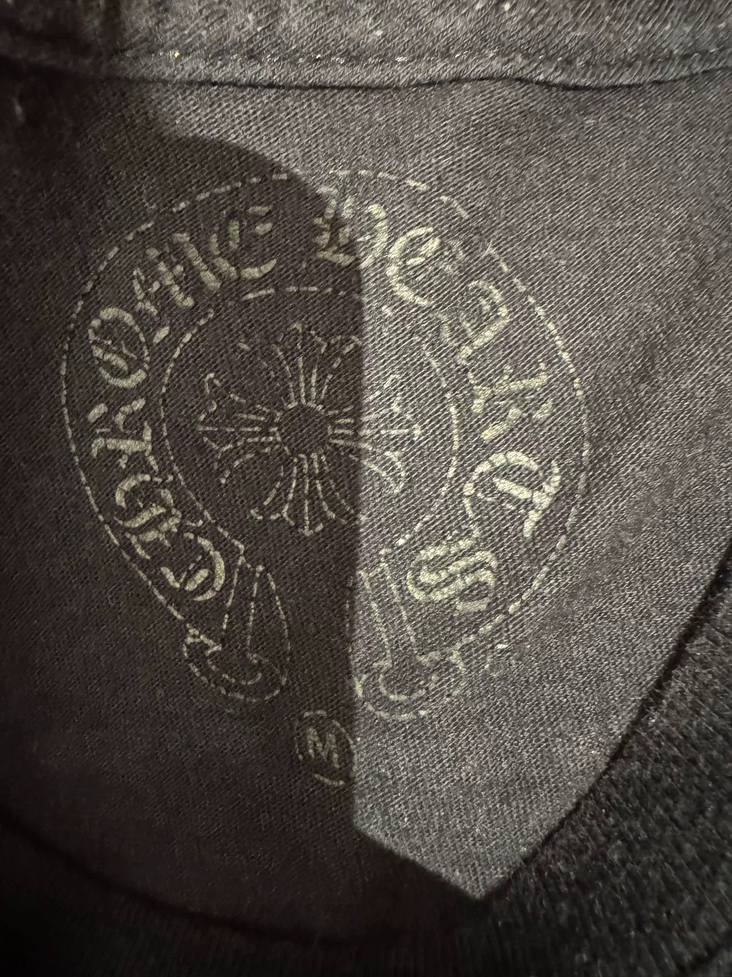 Chrome Hearts Chrome Hearts Silver Logo Short Sleeve T-Shirt Size US M / EU 48-50 / 2 - 3 Thumbnail