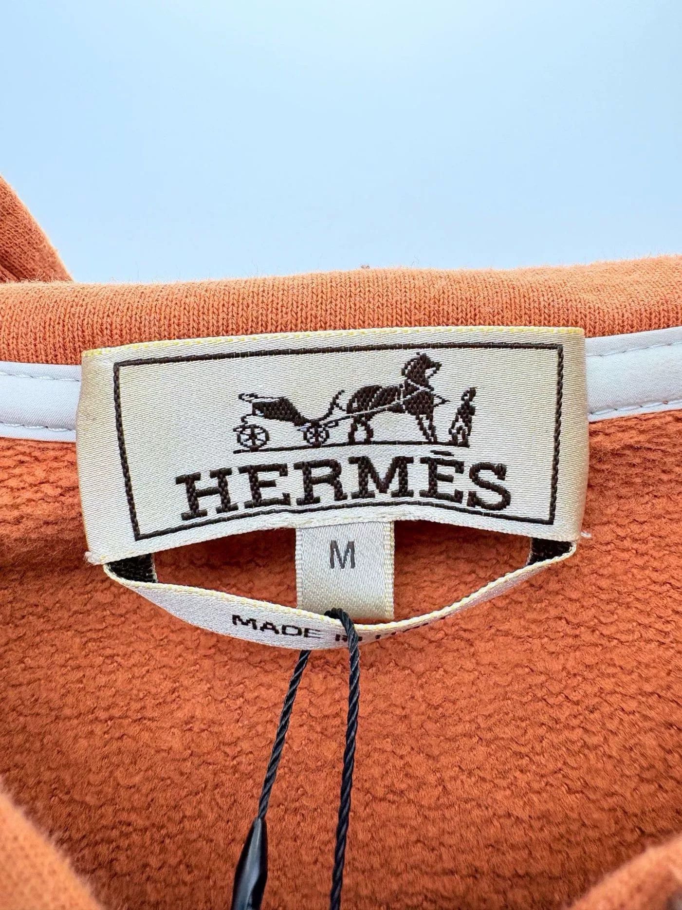 Hermes HERMES Zip-Up Jacket Outerwear Size US M / EU 48-50 / 2 - 3 Thumbnail