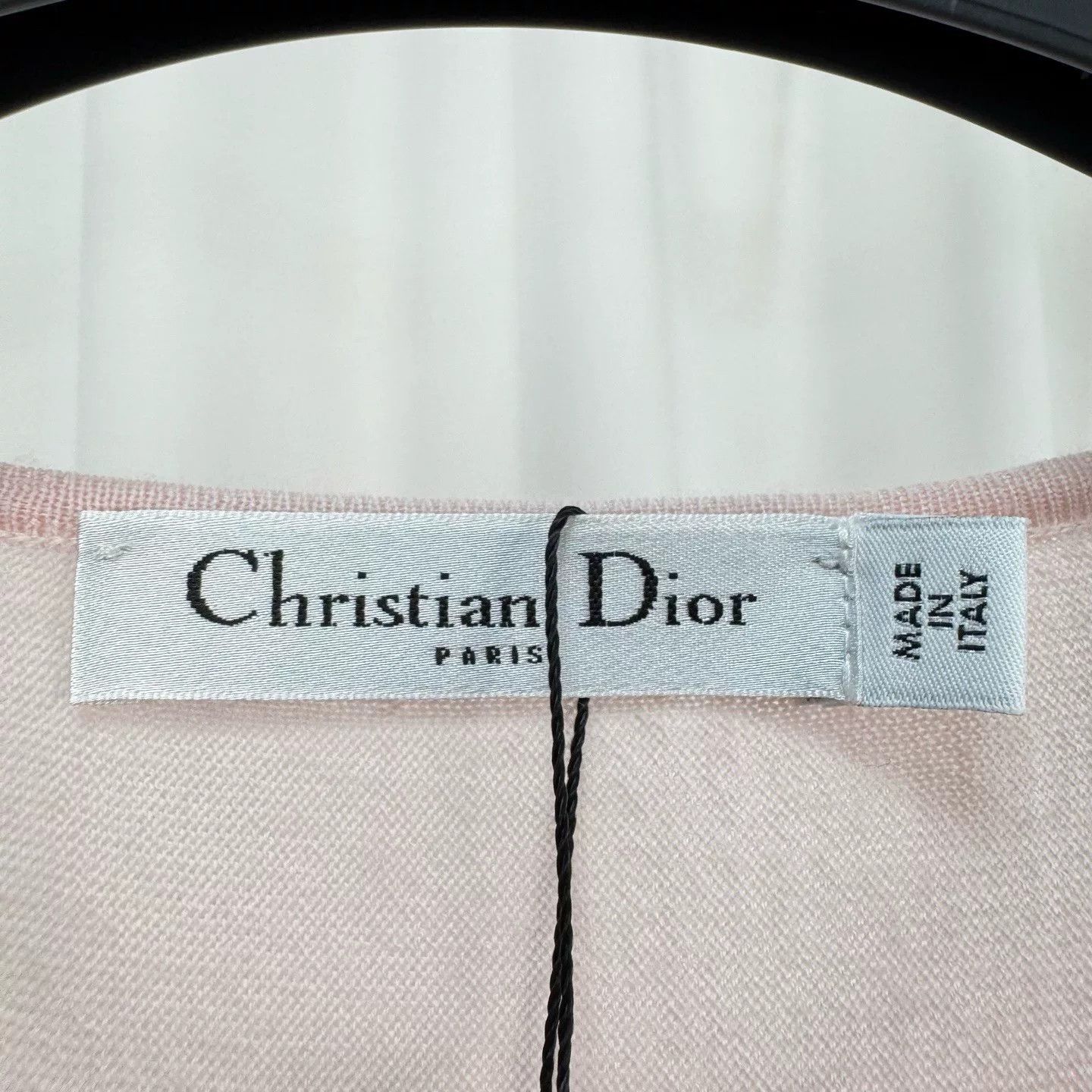 Dior red long sleeve cinched waist top Size US M / EU 48-50 / 2 - 5 Thumbnail