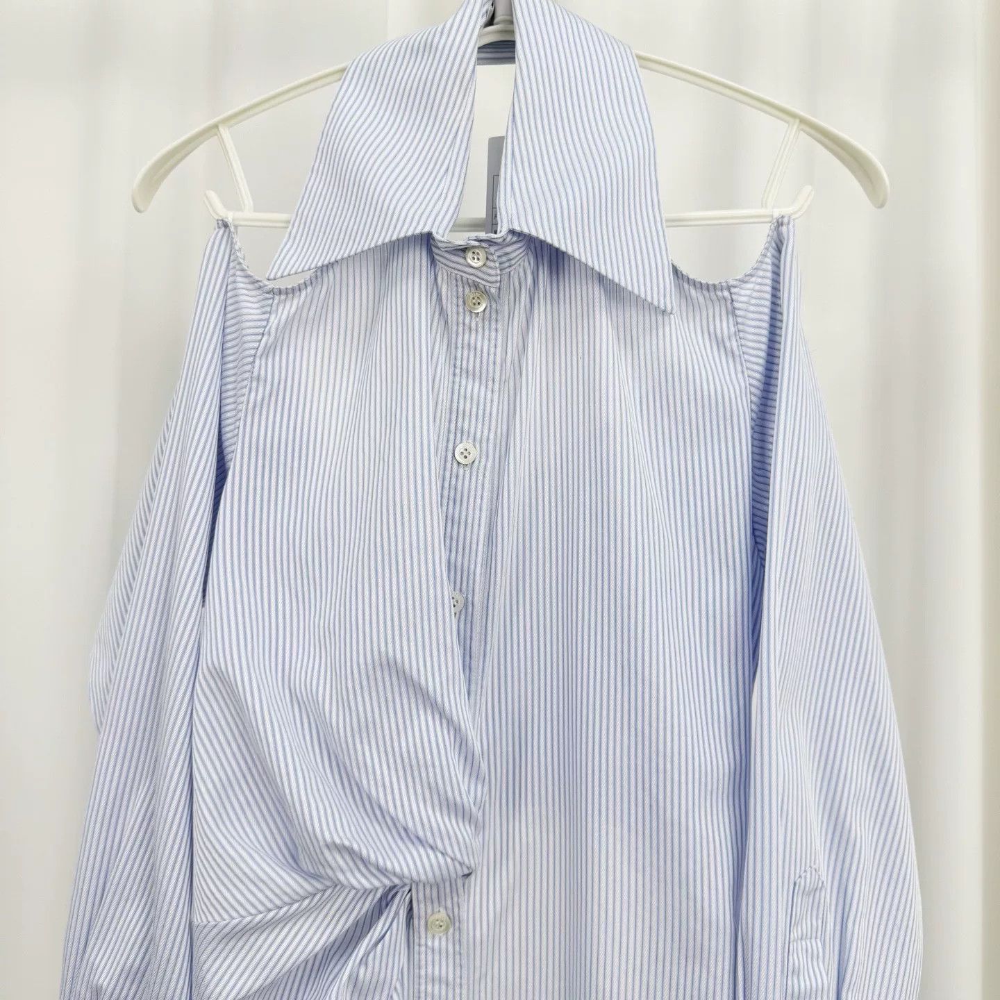 Dior dior irregular striped backless shirt dress Size US S / EU 44-46 / 1 - 3 Thumbnail