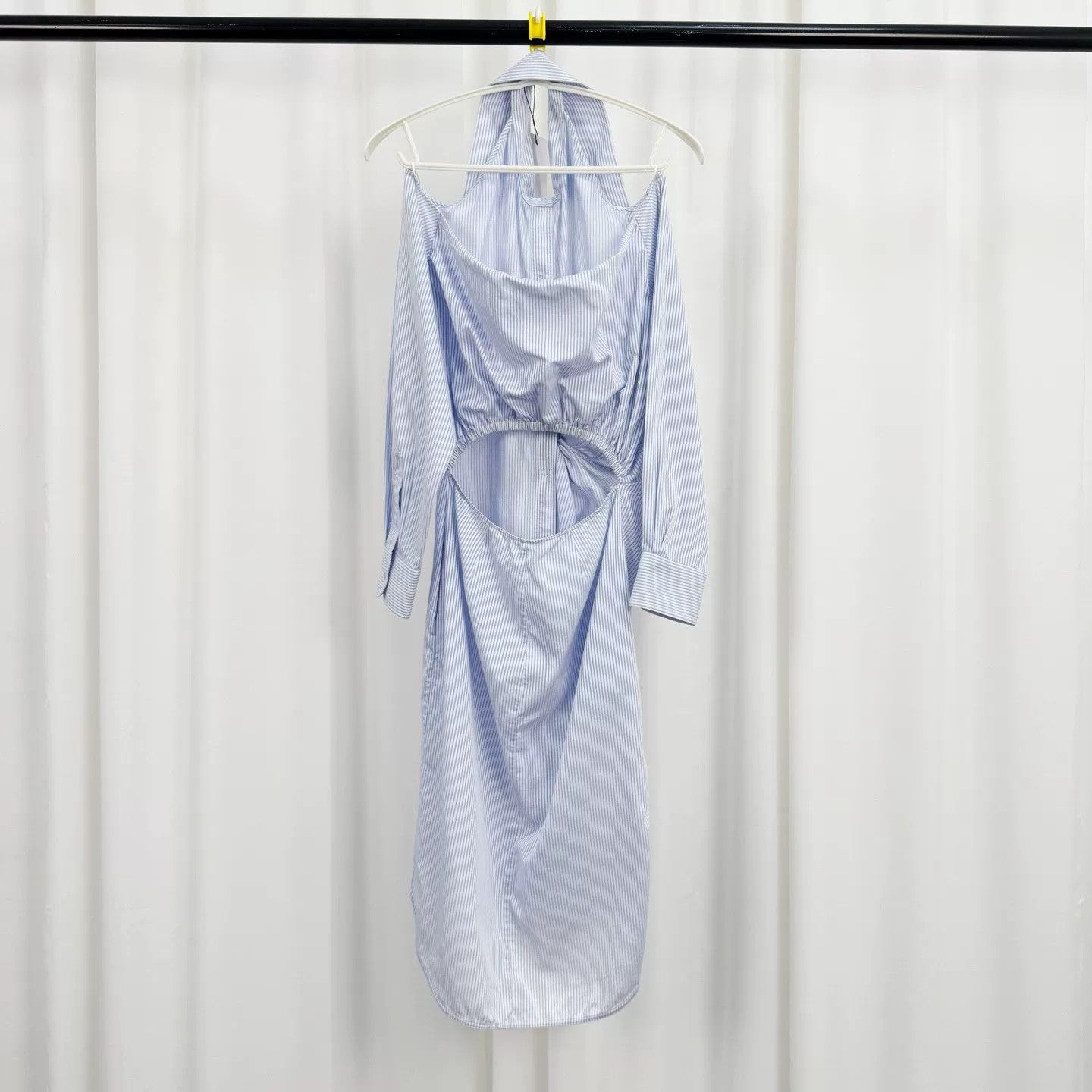Dior dior irregular striped backless shirt dress Size US S / EU 44-46 / 1 - 2 Thumbnail