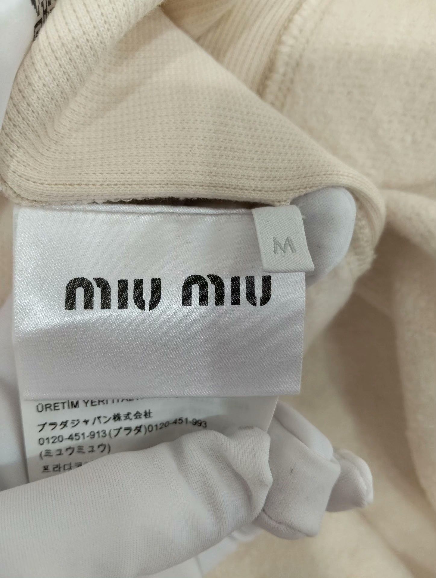 Miu Miu miu miu hooded sleeveless top size M Size US M / EU 48-50 / 2 - 7 Thumbnail