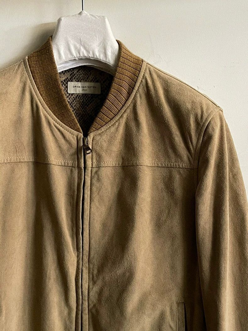 Dries Van Noten Dries Van Noten Suede Leather Jacket Size US L / EU 52-54 / 3 - 2 Thumbnail