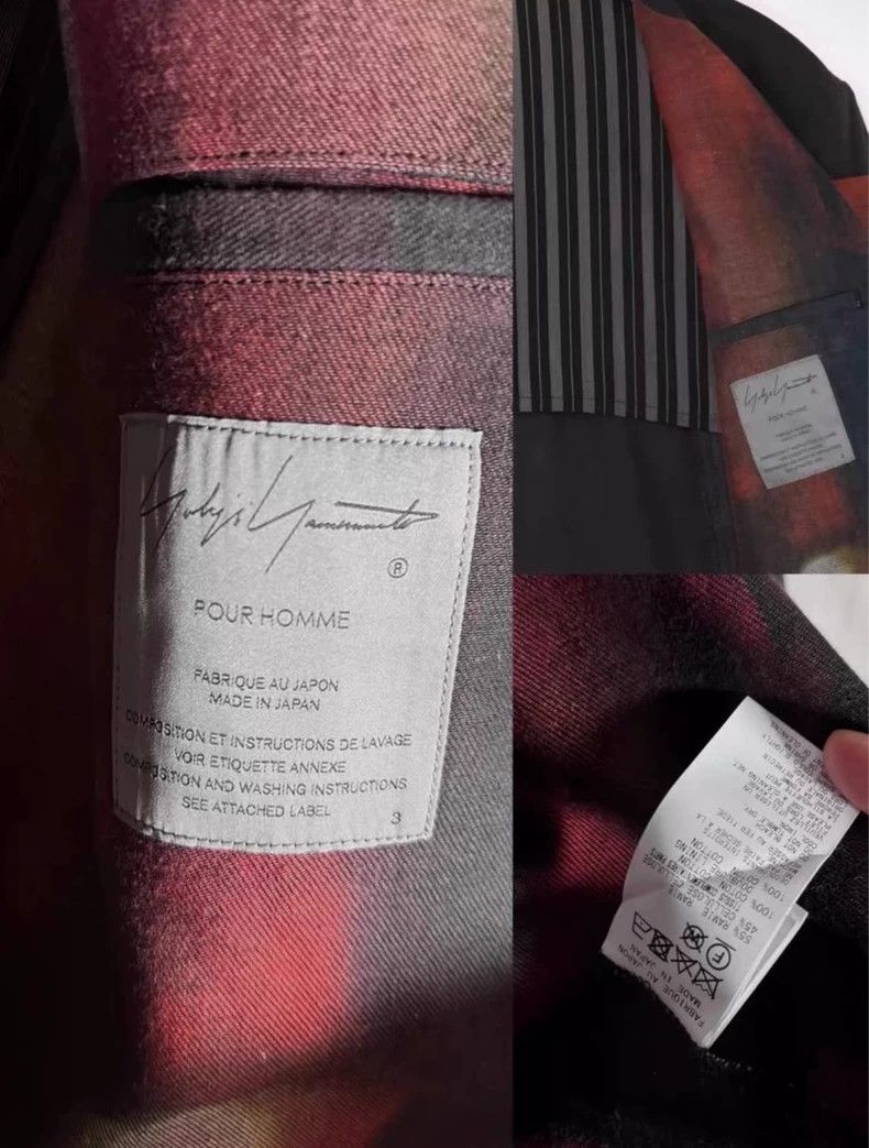 Yohji Yamamoto Yohji Yamamoto 23SS Abstract Pattern Coat Size US M / EU 48-50 / 2 - 6 Thumbnail