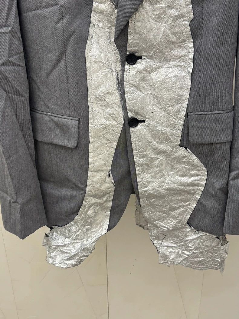 Comme des Garcons Comme des Garcons Vintage Patchwork Blazer Size US M / EU 48-50 / 2 - 2 Thumbnail