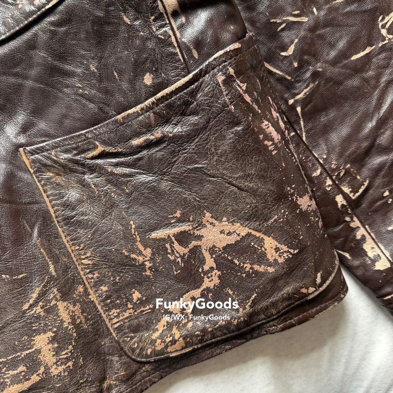 Kapital Kapital × Lewis Leathers Leather Jacket Size US L / EU 52-54 / 3 - 3 Thumbnail