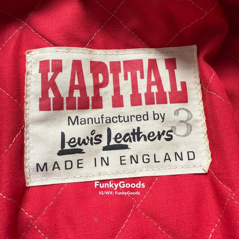 Kapital Kapital × Lewis Leathers Leather Jacket Size US L / EU 52-54 / 3 - 8 Thumbnail