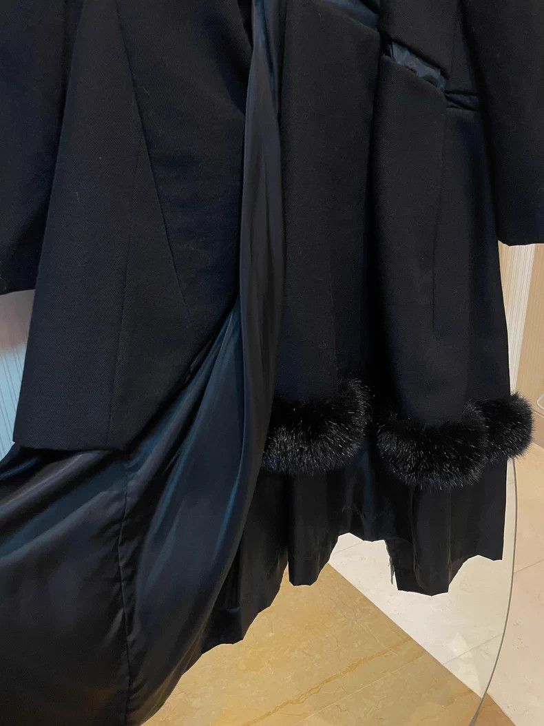Comme des Garcons CDG Runway Wool Blend Paneled Coat Size US M / EU 48-50 / 2 - 5 Thumbnail