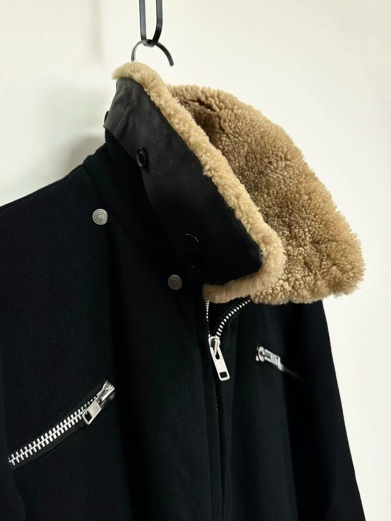 Yohji Yamamoto Yohji Yamamoto 04AW Fur Collar Jacket Size US S / EU 44-46 / 1 - 5 Thumbnail