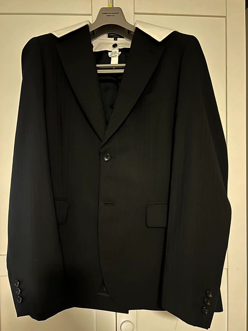 Comme des Garcons Comme des Garçons 24SS Colorblock Shawl Collar Blazer Size US M / EU 48-50 / 2 - 3 Thumbnail