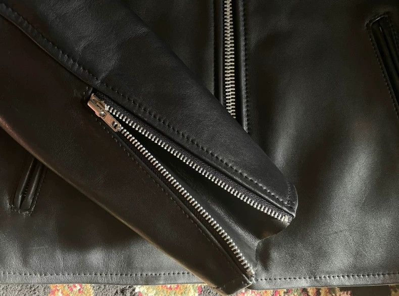 Comme des Garcons Comme des Garcons 00aw Leather Biker Jacket Size US L / EU 52-54 / 3 - 3 Thumbnail