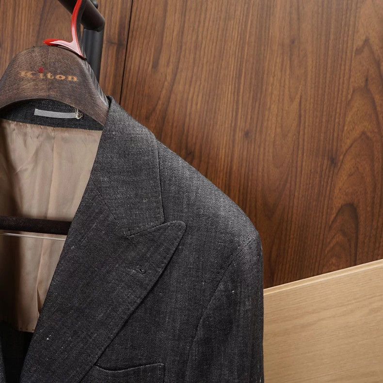 Brunello Cucinelli Brunello Cucinelli Denim Blazer Size US L / EU 52-54 / 3 - 5 Thumbnail