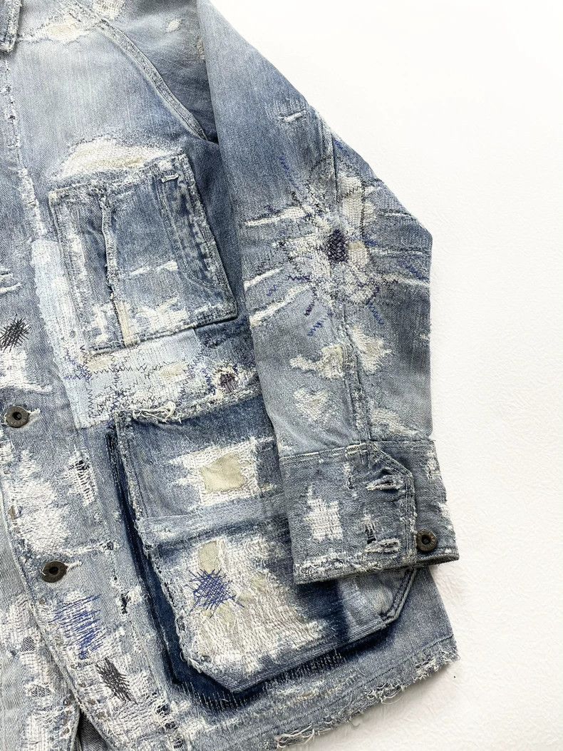 Kapital Kapital Boro Patchwork Denim Jacket Size US M / EU 48-50 / 2 - 4 Thumbnail