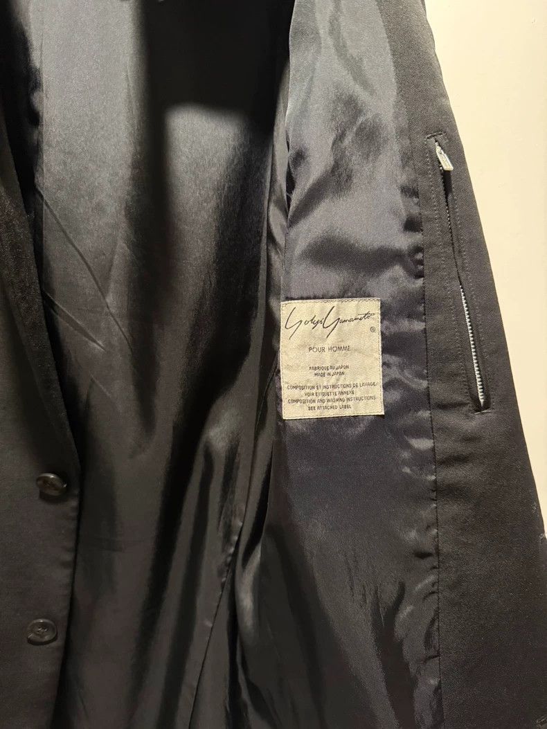 Yohji Yamamoto Yohji Yamamoto Pour Homme Replica Zip Blazer Size US S / EU 44-46 / 1 - 5 Thumbnail