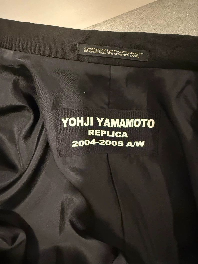 Yohji Yamamoto Yohji Yamamoto Pour Homme Replica Zip Blazer Size US S / EU 44-46 / 1 - 9 Thumbnail