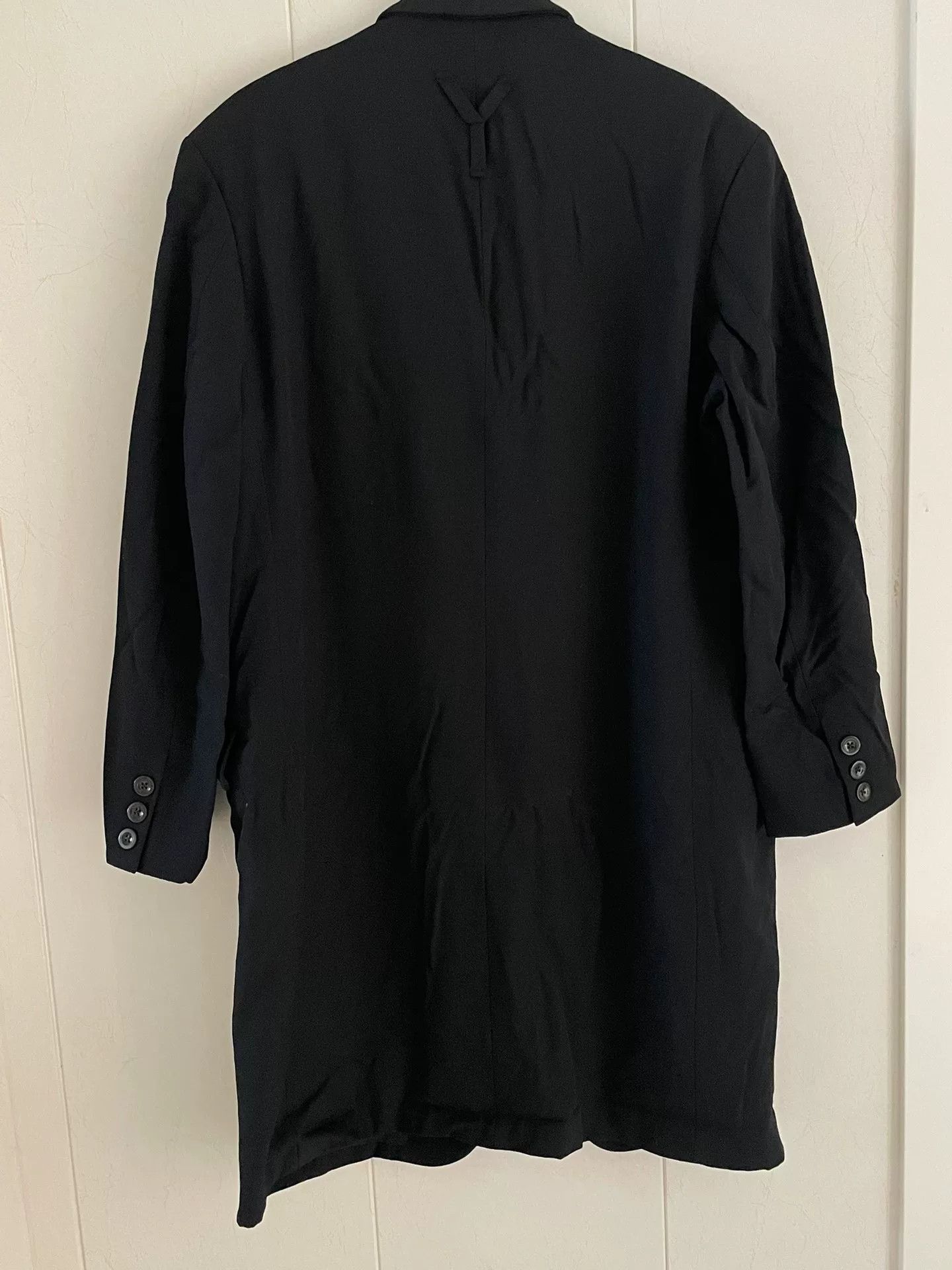 Yohji Yamamoto Yohji Yamamoto Pour Homme 04AW Wool Coat Size US S / EU 44-46 / 1 - 2 Thumbnail