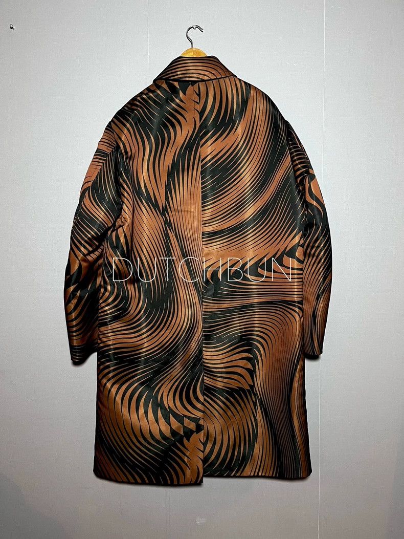 Dries Van Noten Dries Van Noten Stripe Print Coat Archive Size US L / EU 52-54 / 3 - 4 Thumbnail
