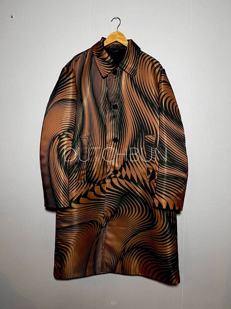 Dries Van Noten Dries Van Noten Stripe Print Coat Archive Size US L / EU 52-54 / 3 - 2 Thumbnail