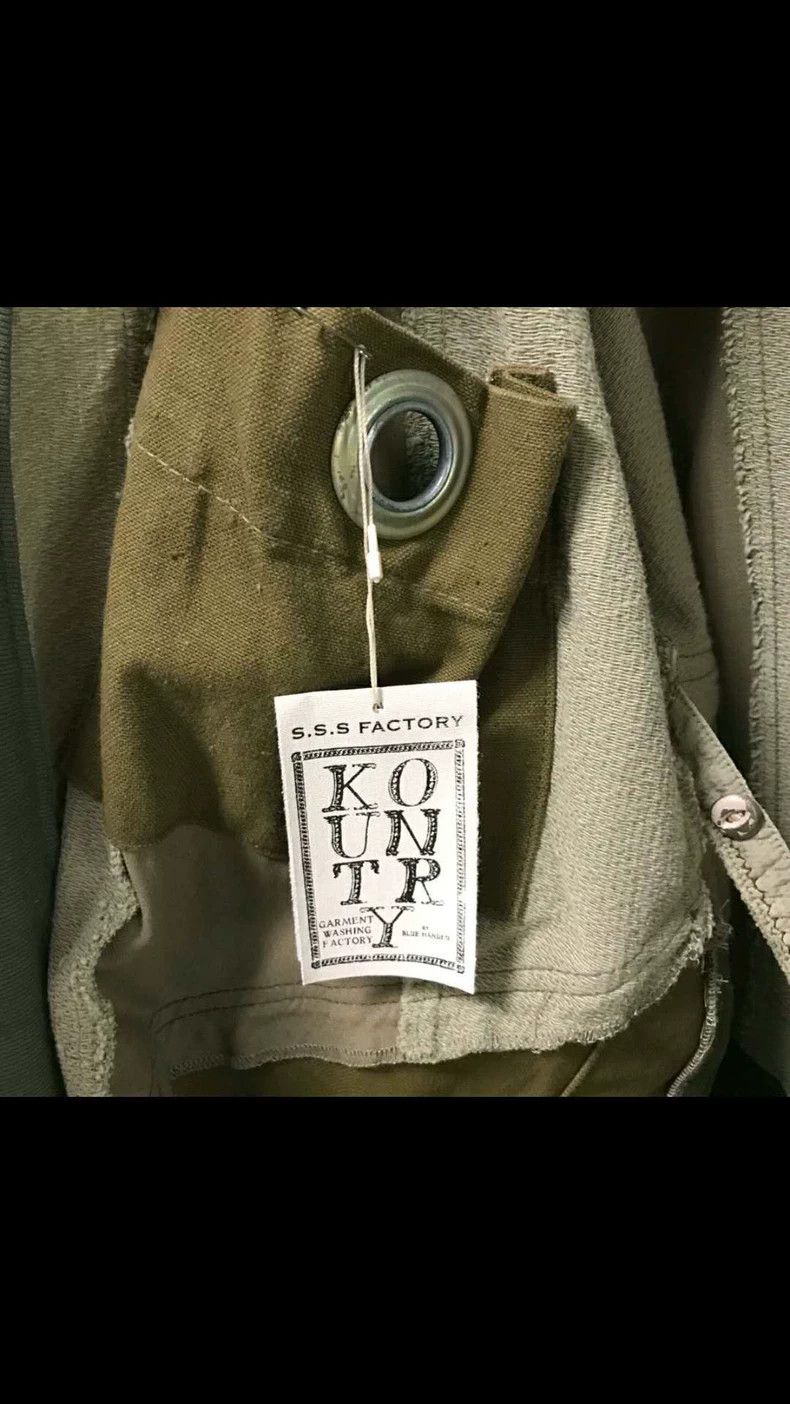 Kapital Kapital Patchwork Heavy Military Cloth Robe Size US M / EU 48-50 / 2 - 5 Thumbnail