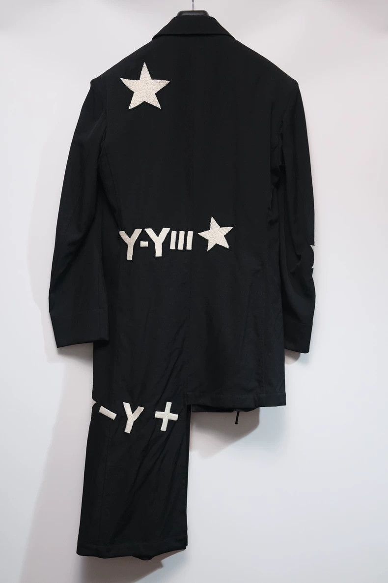 Yohji Yamamoto Yohji Yamamoto Star Embroidery Coat Size US S / EU 44-46 / 1 - 2 Thumbnail