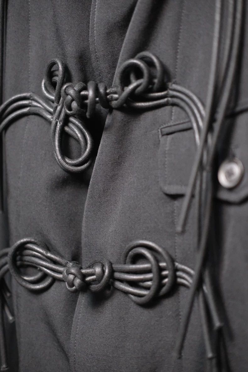 Yohji Yamamoto Yohji Yamamoto Star Embroidery Coat Size US S / EU 44-46 / 1 - 5 Thumbnail