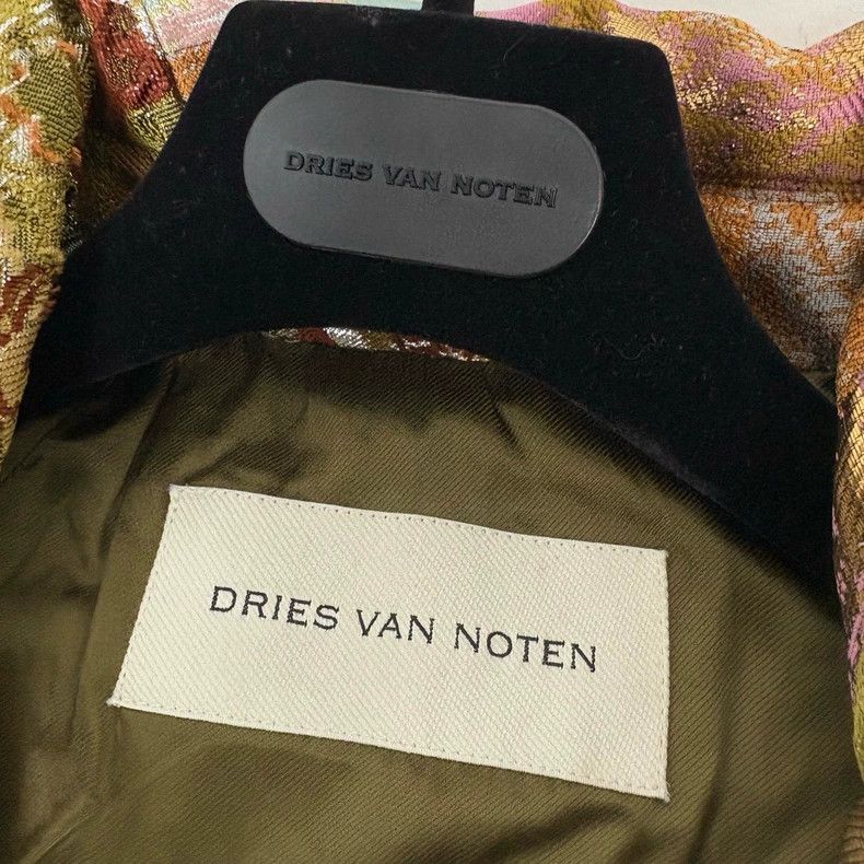 Dries Van Noten Dries Van Noten Embroidered Patchwork Jacket Size US L / EU 52-54 / 3 - 3 Thumbnail