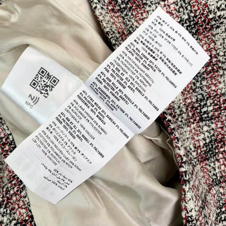 Miu Miu MiuMiu 23SS Logo Tweed Wool Jacket Size US M / EU 48-50 / 2 - 5 Thumbnail