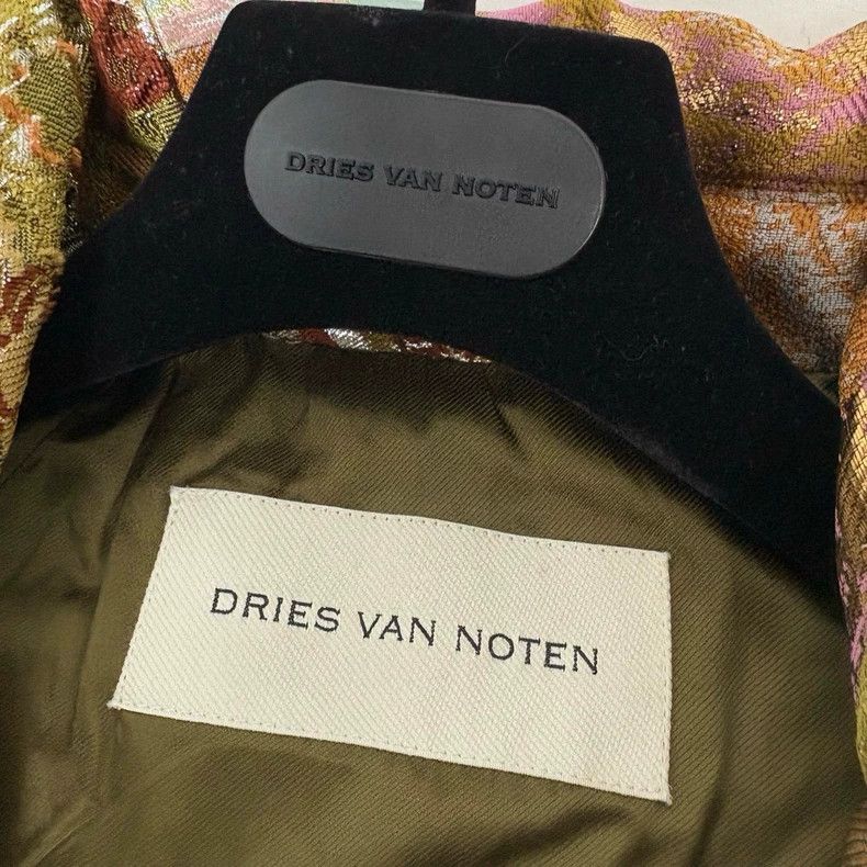 Dries Van Noten Dries Van Noten Embroidered Patchwork Jacket Size US L / EU 52-54 / 3 - 3 Thumbnail
