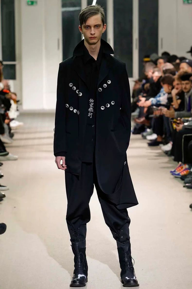 Yohji Yamamoto Yohji Yamamoto 19AW Runway Coat Size US M / EU 48-50 / 2 - 2 Thumbnail