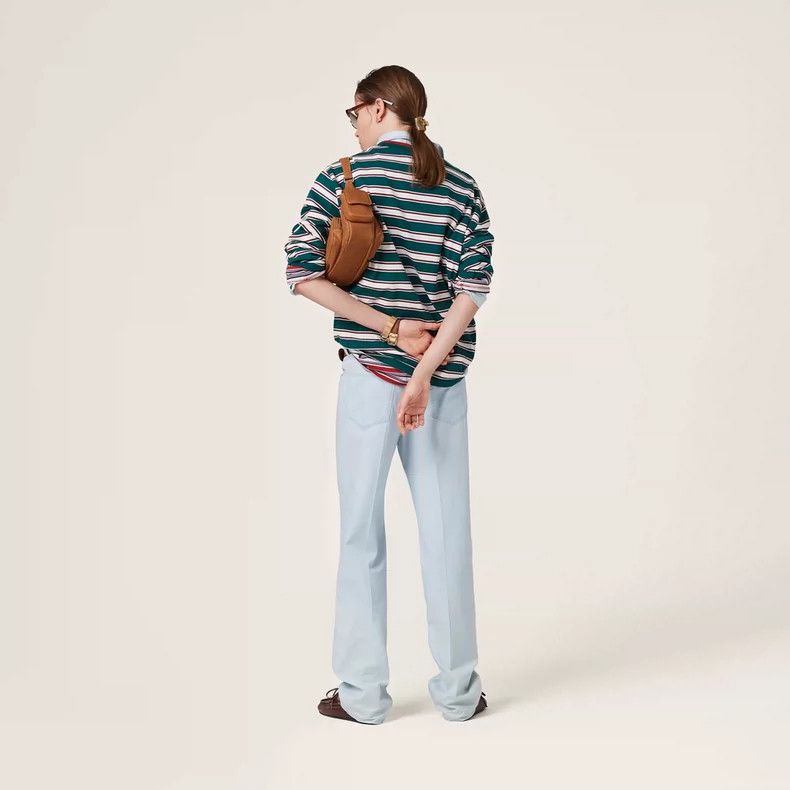 Miu Miu Miu Miu Light Blue Denim Jeans Size 28 Size US 28 / EU 44 - 3 Thumbnail