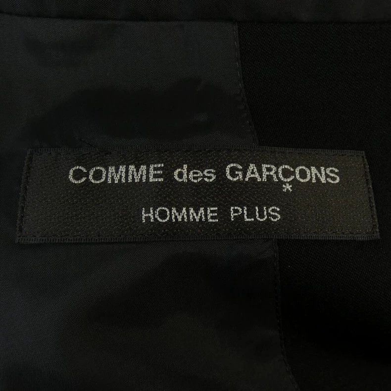 Comme des Garcons COMME des GARCONS HOMME PLUS Embroidered Double-Layer Long Blazer Size US XXS / EU 40 - 8 Thumbnail