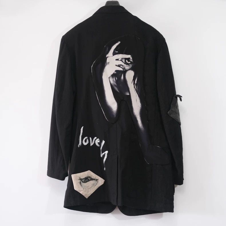 Yohji Yamamoto Yohji Yamamoto Eye Patch Coat Size US M / EU 48-50 / 2 - 5 Thumbnail