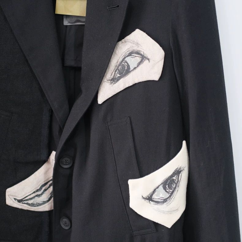 Yohji Yamamoto Yohji Yamamoto Eye Patch Coat Size US M / EU 48-50 / 2 - 6 Thumbnail
