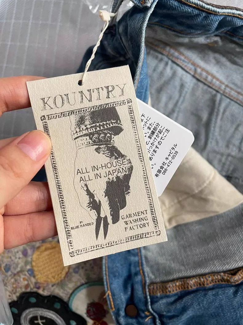 Kapital KAPITAL Embroidered Denim Shorts Size US 34 / EU 50 - 9 Thumbnail