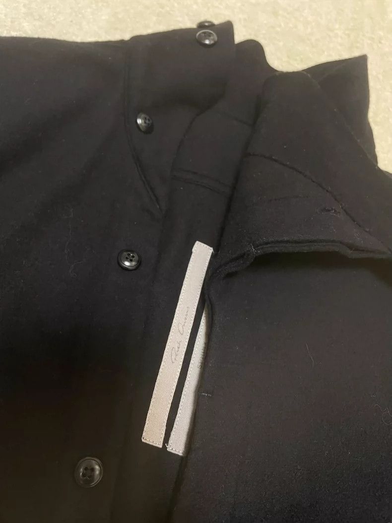 Rick Owens Rick Owens 15FW Wool Shirt Size US S / EU 44-46 / 1 - 4 Thumbnail
