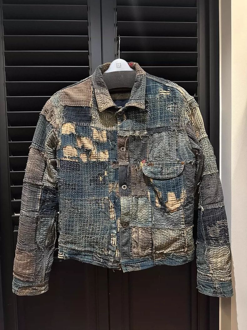 Kapital Kapital Boro Denim Rag Jacket Size US M / EU 48-50 / 2 - 2 Thumbnail