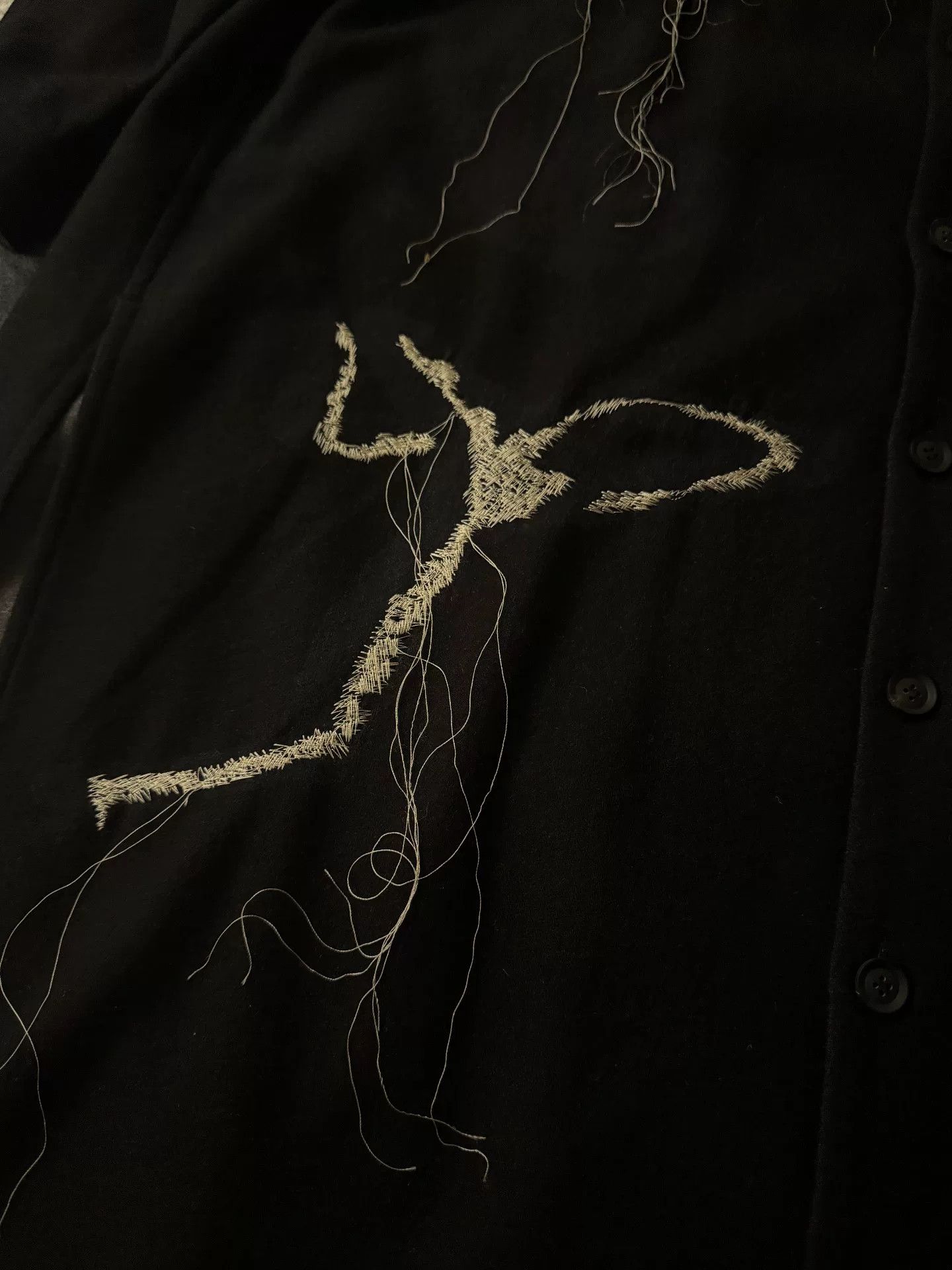 Yohji Yamamoto Yohji Yamamoto 19AW Fringe Coat Size US XXL / EU 58 / 5 - 3 Thumbnail
