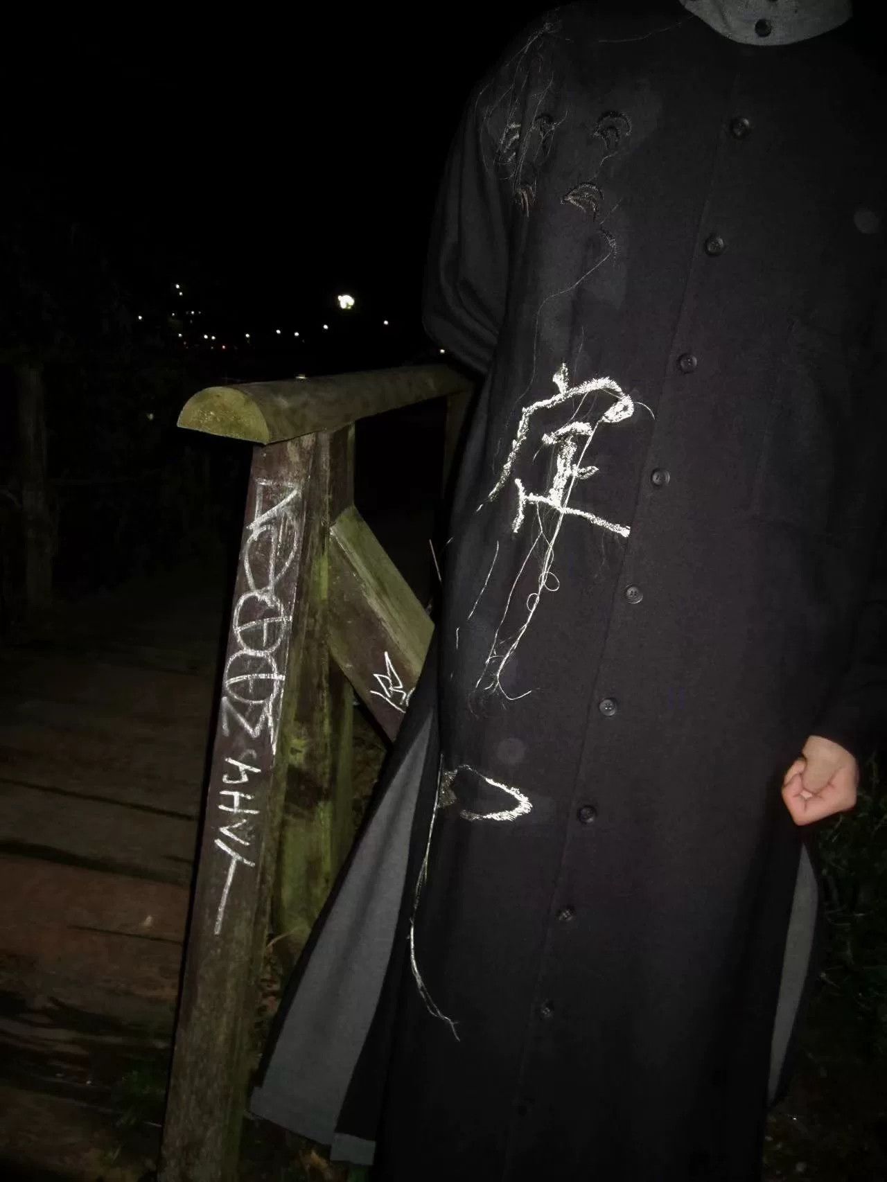 Yohji Yamamoto Yohji Yamamoto 19AW Fringe Coat Size US XXL / EU 58 / 5 - 7 Thumbnail