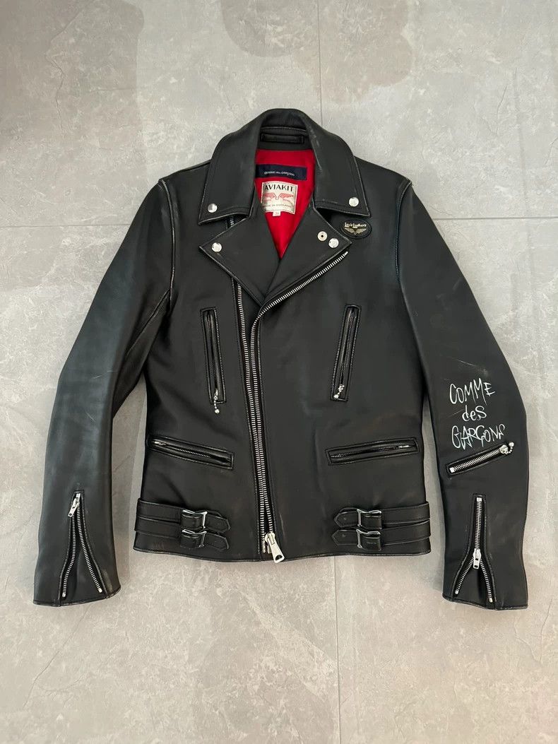 Comme des Garcons Comme des Garcons Leather Jacket 34 Size US S / EU 44-46 / 1 - 2 Thumbnail
