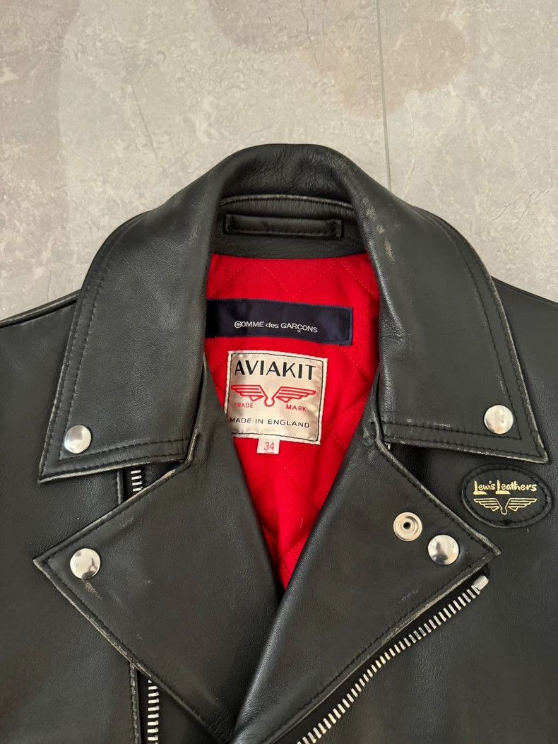 Comme des Garcons Comme des Garcons Leather Jacket Size US S / EU 44-46 / 1 - 5 Thumbnail