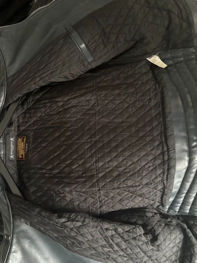 Neighborhood NEIGHBORHOOD x MMJ Leather Jacket Size US L / EU 52-54 / 3 - 3 Thumbnail