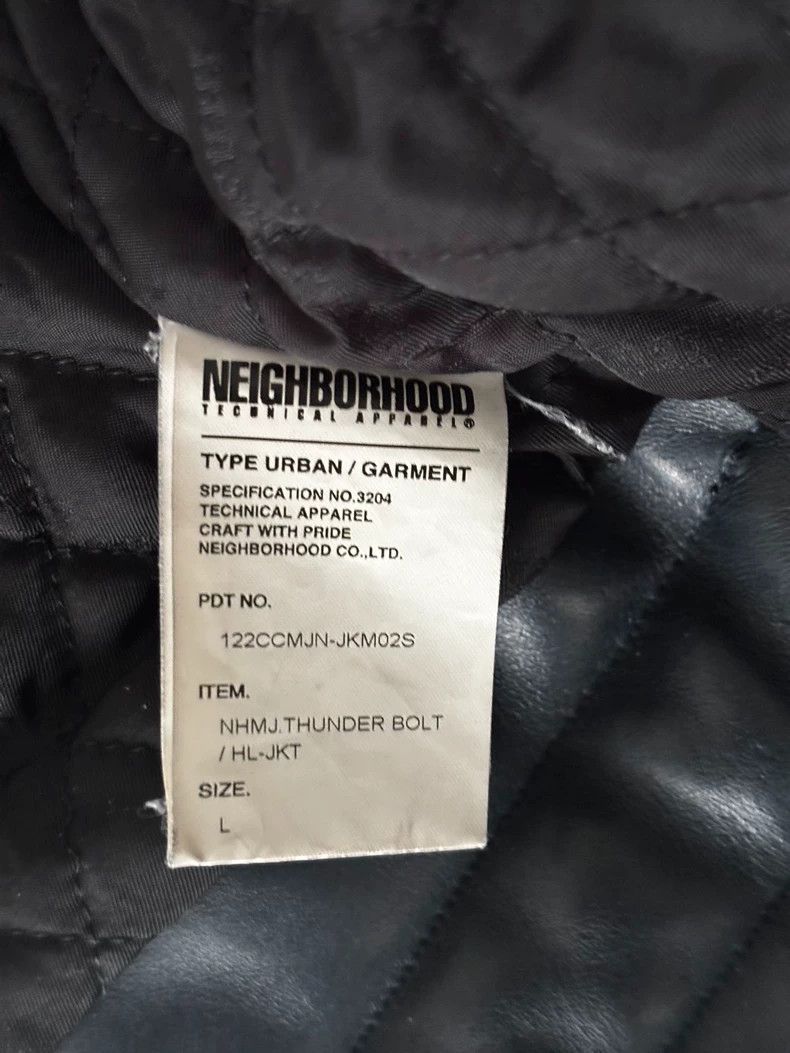 Neighborhood NEIGHBORHOOD x MMJ Leather Jacket Size US L / EU 52-54 / 3 - 4 Thumbnail