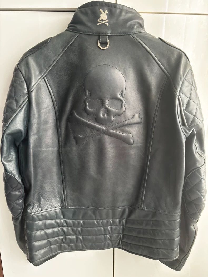 Neighborhood NEIGHBORHOOD x MMJ Leather Jacket Size US L / EU 52-54 / 3 - 2 Thumbnail